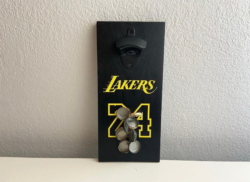 Lakers Magnetic Bottle Opener