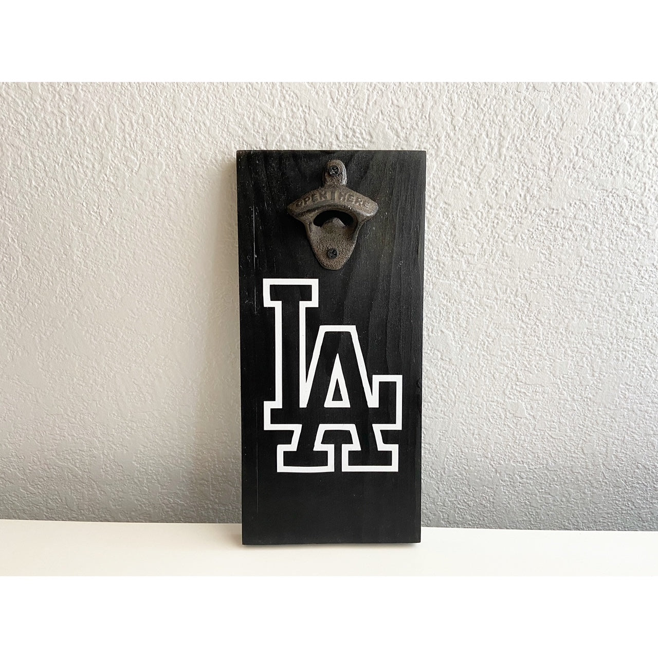 LA Dodger outline Bottle Opener