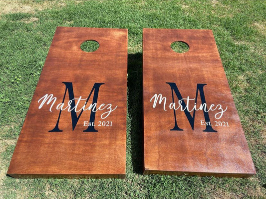 Personalized Cornhole Set