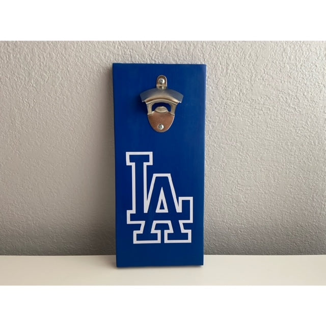 LA Dodger outline Bottle Opener