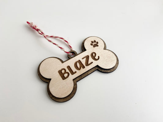 Dog Bone Ornament