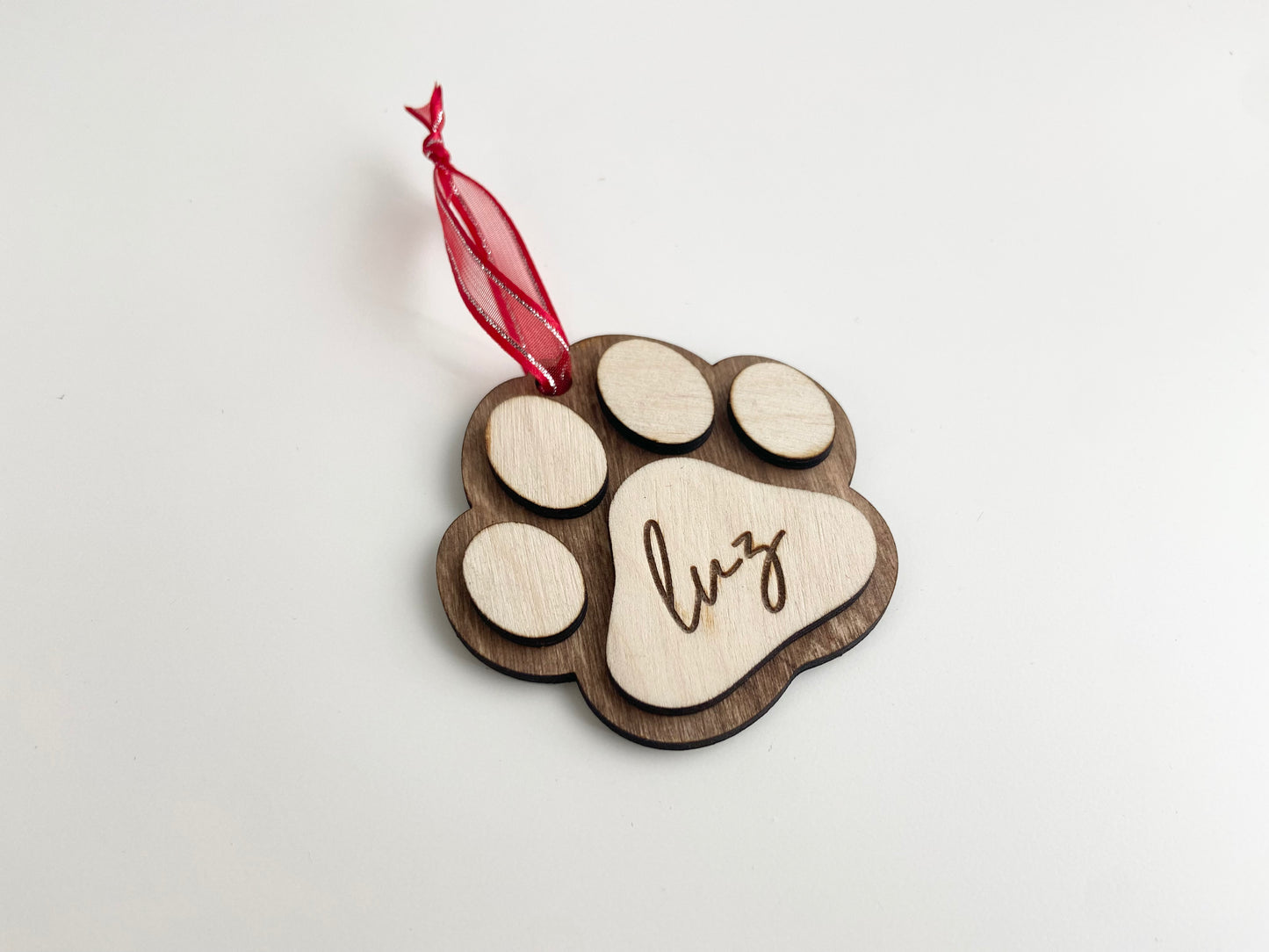 Dog Paw Ornament
